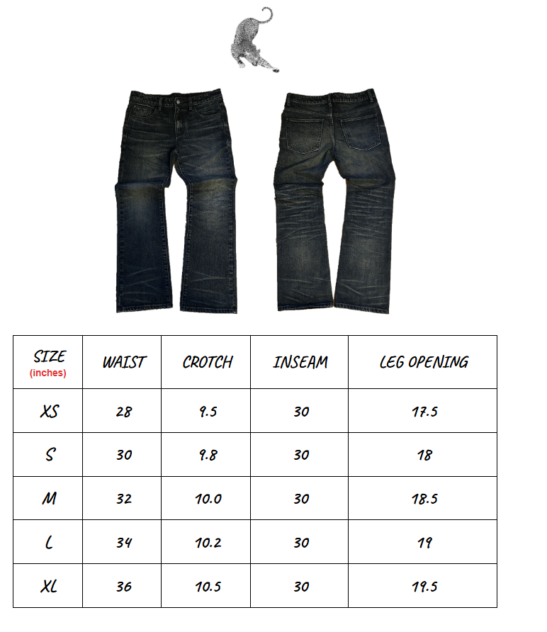 BOOTCUT DENIM 01 [PRE-ORDER]